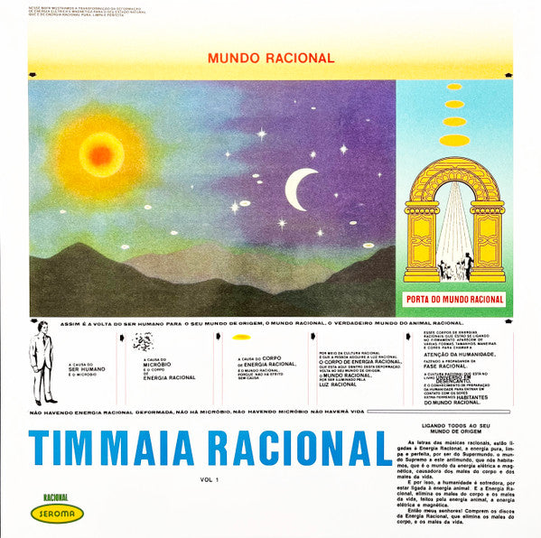 Racional Vol. 1 LP by Tim Maia album artwork