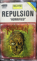 HORRIFIED (CASSETTE) by Repulsion album artwork