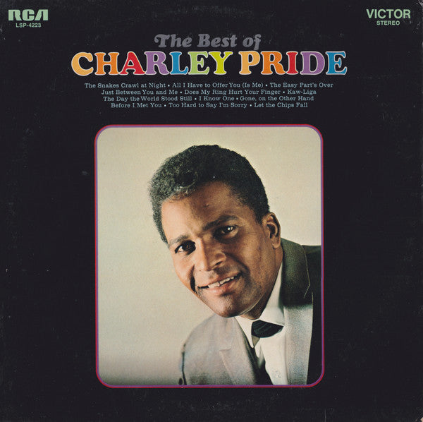 The Best of Charley Pride LP by Charley Pride album artwork