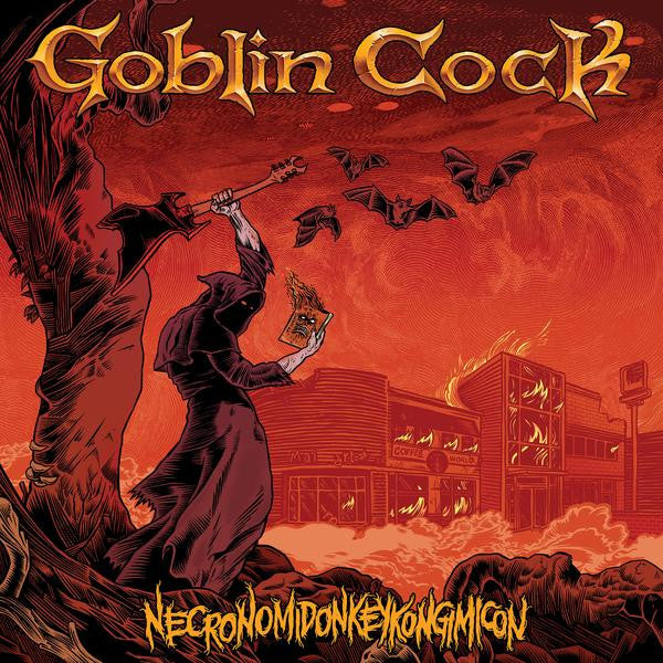 Necronomidonkeykongimicon LP by Goblin Cock album artwork