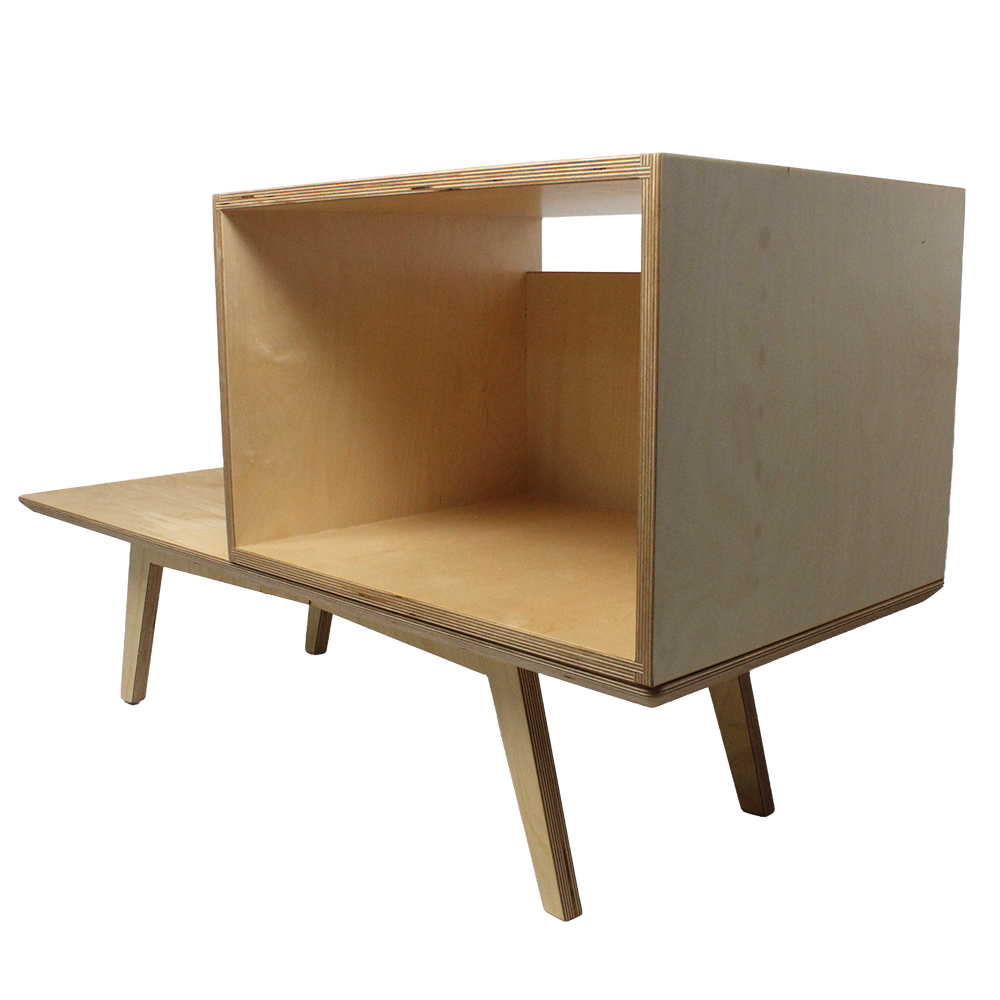 Waxtrom S1 - (20% Deposit) Record Storage Unit with one shelf above