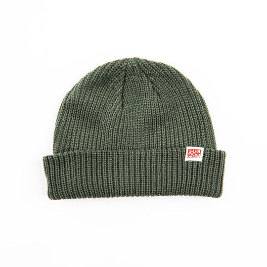Sub Pop Logo Knit Hat (green)-OS by Sub Pop Logo Knit Hat (green)-OS album artwork