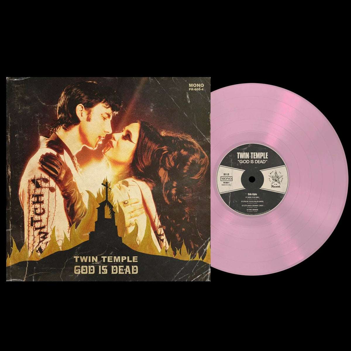 God is Dead LP by Twin Temple album artwork