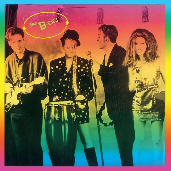 Cosmic Thing LP by The B-52's album artwork