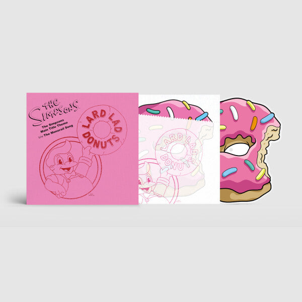 Simpsons, The 10" by donut die-cut album artwork