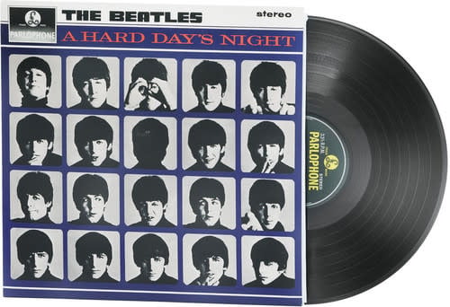 A Hard Day's Night LP by The Beatles album artwork