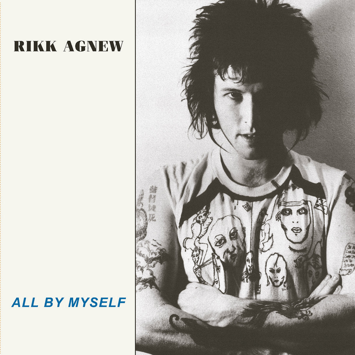 All By Myself LP by Rikk Agnew album artwork