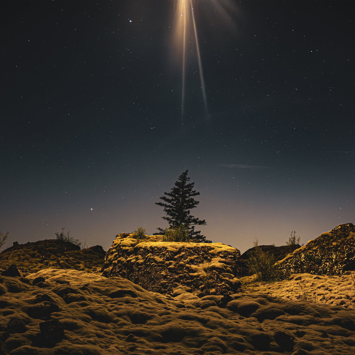 Second Coming Was a Moonrise LP by Hammock album artwork