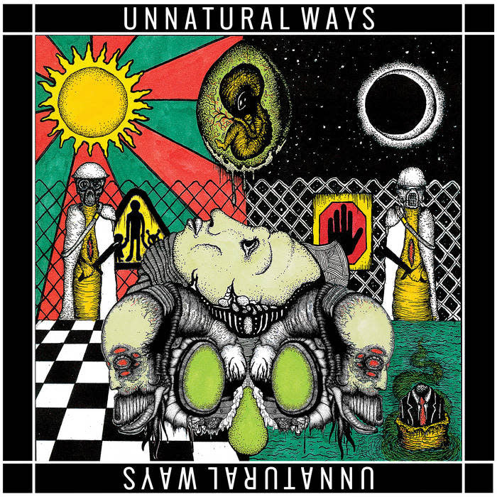 The Paranoia Party LP by Unnatural Ways album artwork