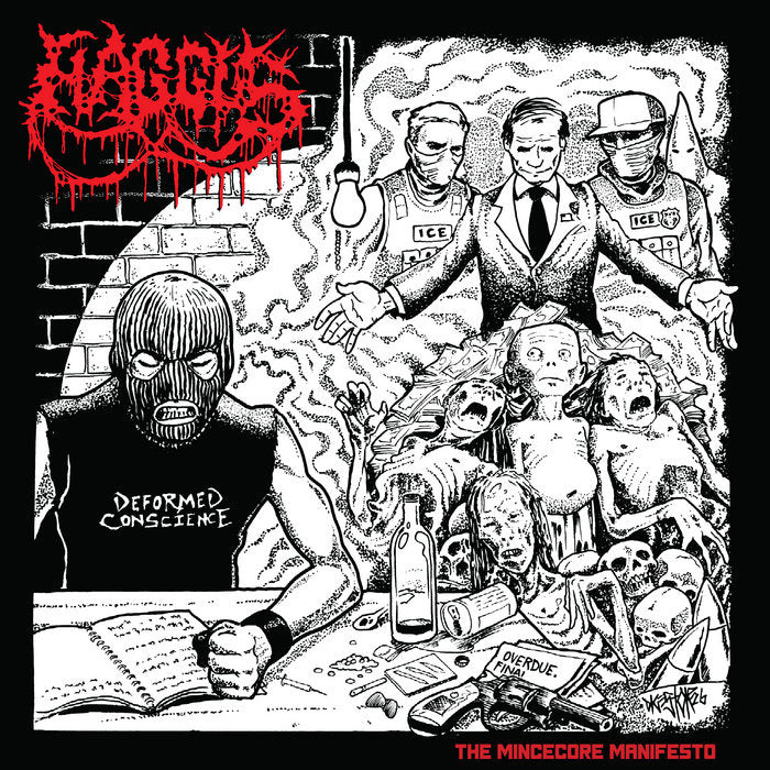 Mincecore Manifesto LP by Haggus album artwork
