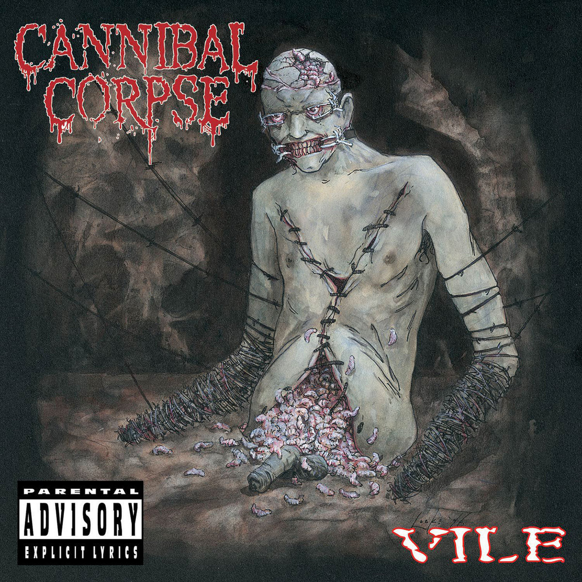 Vile LP by Cannibal Corpse album artwork