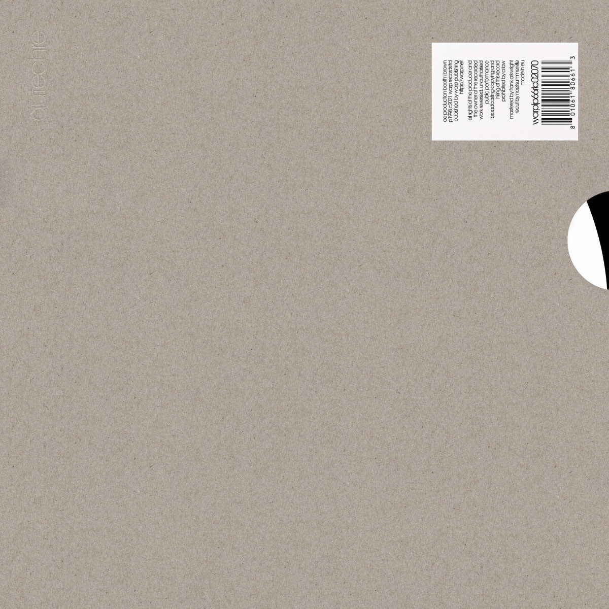 LP5 2LP by Autechre album artwork