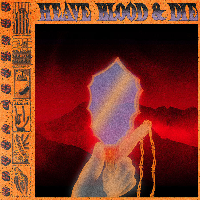 Burnout Codes LP by Heave Blood & Die album artwork