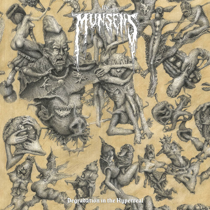 Degradation in the Hyperreal LP by The Munsens album artwork