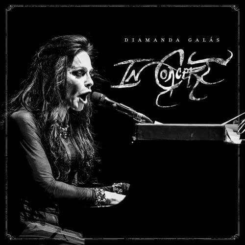 Diamanda Galas in Concert LP by Diamanda Galas album artwork