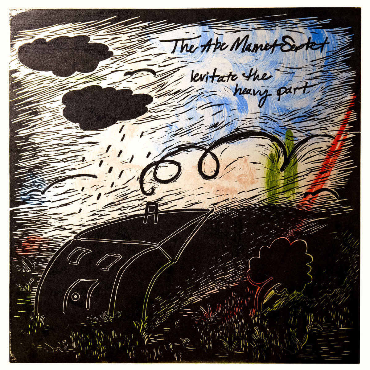 Levitate the Heavy Part LP by Abe Mamet Septet album artwork