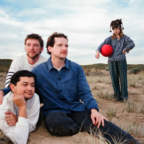 Again LP by The Belair Lip Bombs album artwork
