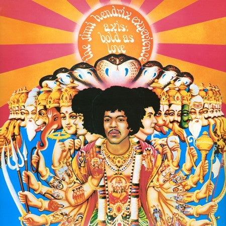 Axis: Bold as Love LP by Jimi Hendrix album artwork