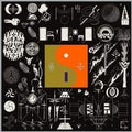 22, A Million LP by Bon Iver album artwork