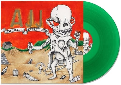 Disposable Everything LP by AJJ album artwork