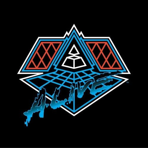 Alive 2007 2LP by Daft Punk album artwork