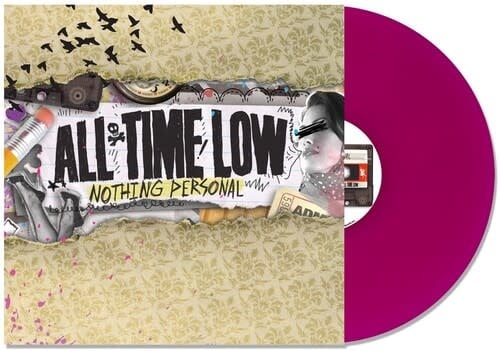 Nothing Personal LP by All Time Low album artwork
