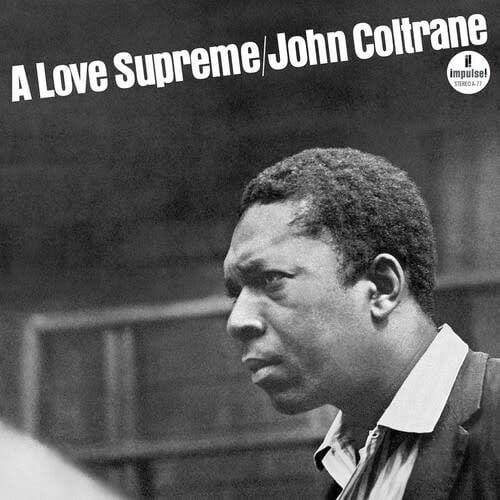 A Love Supreme LP by John Coltrane album artwork