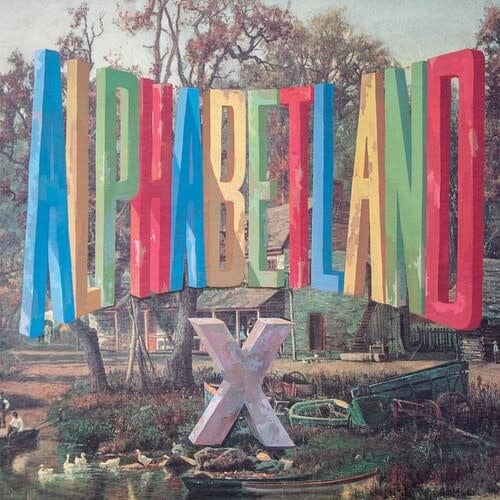 Alphabetland LP by X album artwork