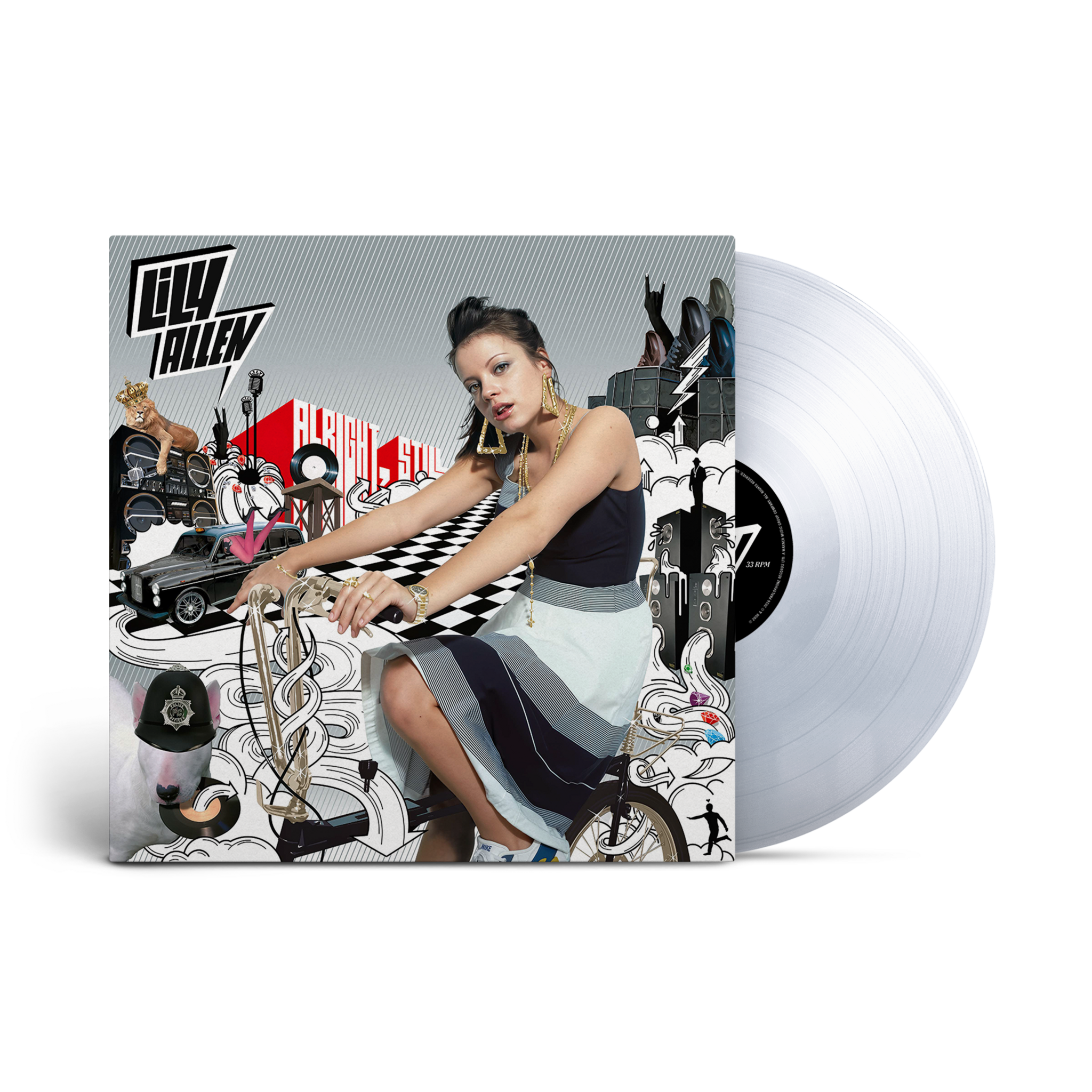 Alright, Still LP by Lily Allen album artwork