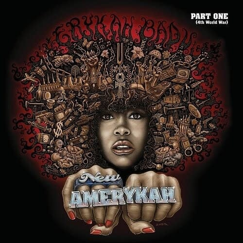 New Amerykah Part One (4th World War) 2LP by Erykah Badu album artwork