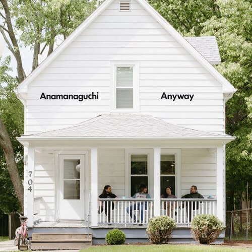 Anyway LP by Anamanaguchi album artwork