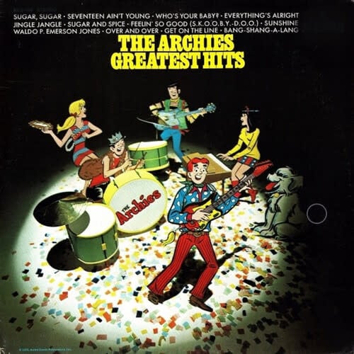 Greatest Hits LP by The Archies album artwork