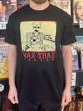 Wax Trax - Food for the Audiophile T-Shirt Red/Yellow/Black by Wax Trax album artwork