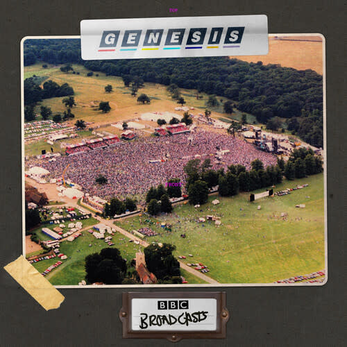 BBC Broadcasts 3LP by Genesis album artwork