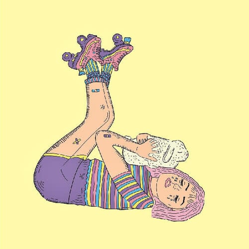Honeymoon LP by Beach Bunny album artwork