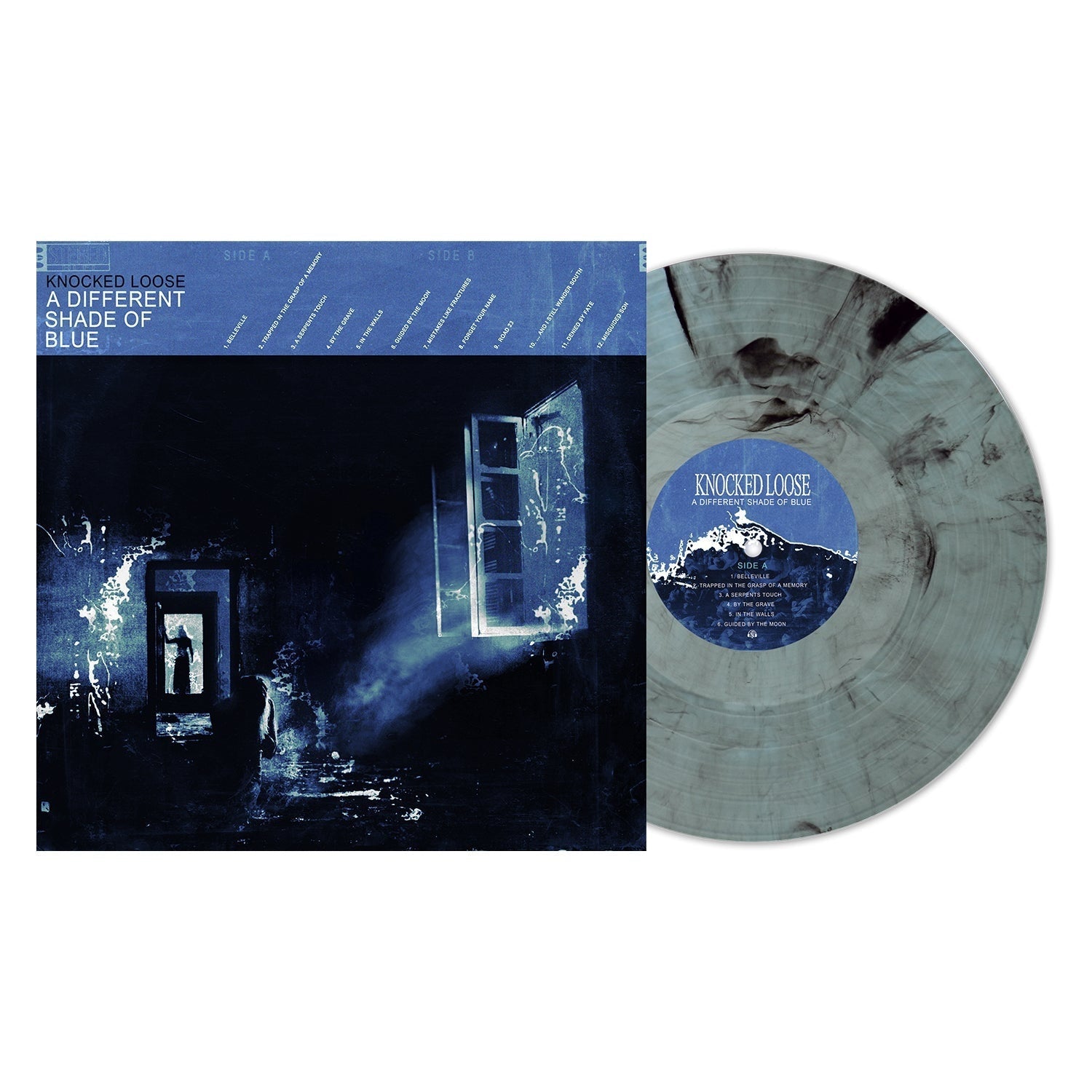 A Different Shade of Blue LP by Knocked Loose album artwork