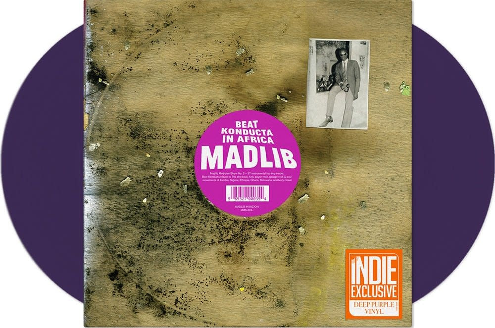 Medicine Show No. 3 - Beat Konducta in Africa 2LP by Madlib album artwork