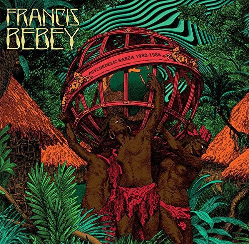 Psychedelic Sanza '82-'84 2LP by Francis Bebey album artwork
