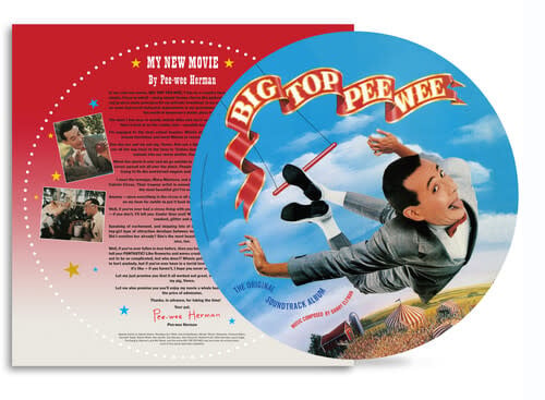 Big Top Pee-Wee Soundtrack by Various Artists album artwork