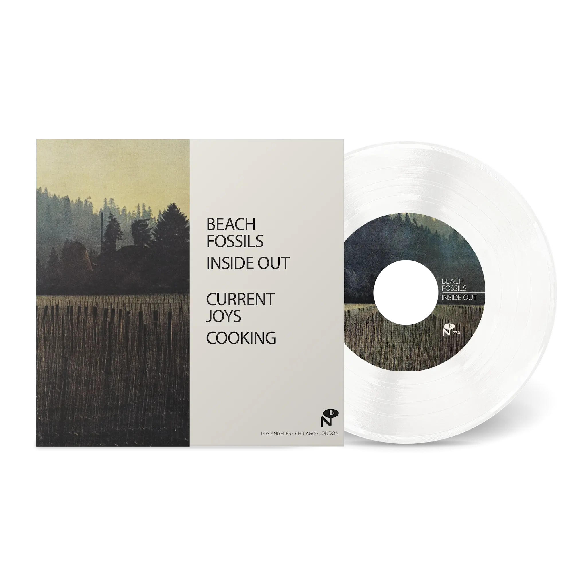 Cooking Inside Out 7" by Current Joys album artwork