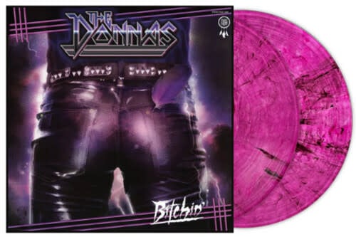 Bitchin' (deluxe, expanded, red w/black swirl vinyl) by The Donnas album artwork