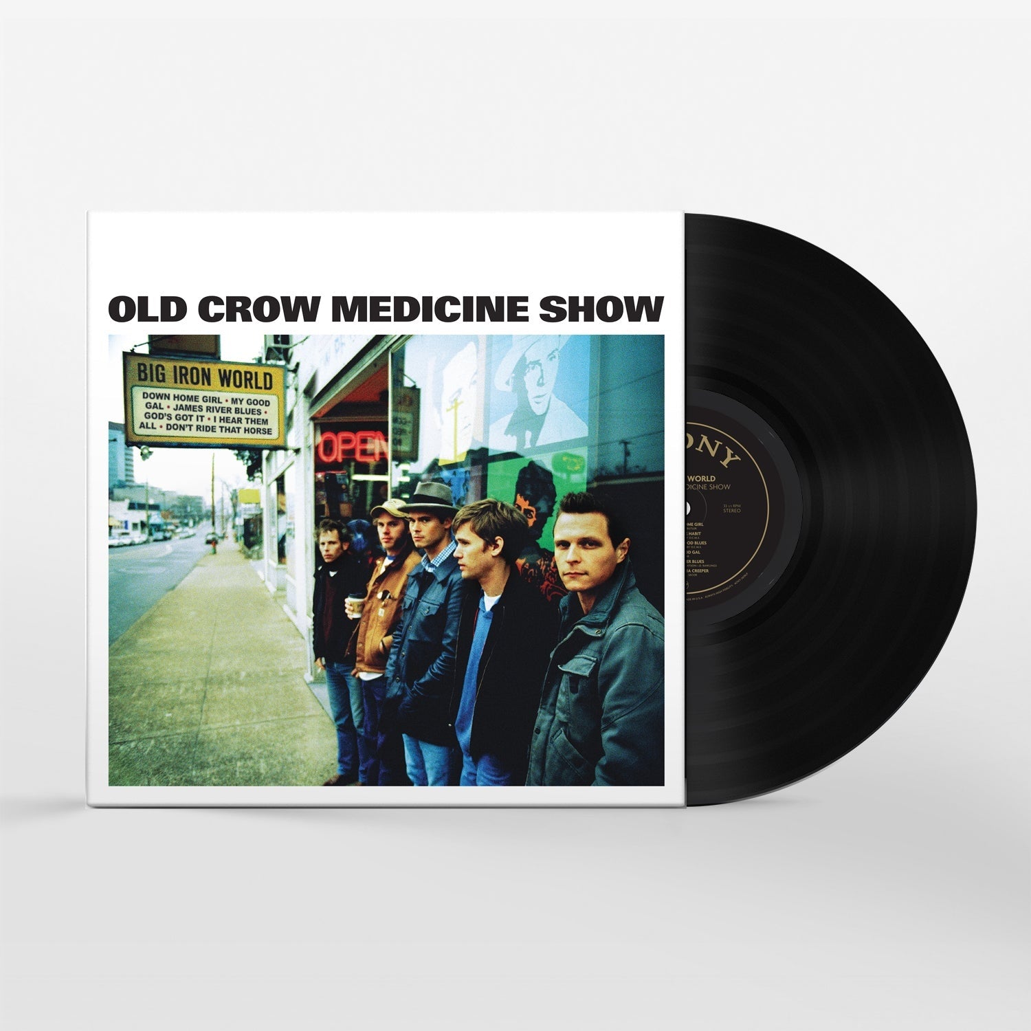 Big Iron World LP by Old Crow Medicine Show album artwork