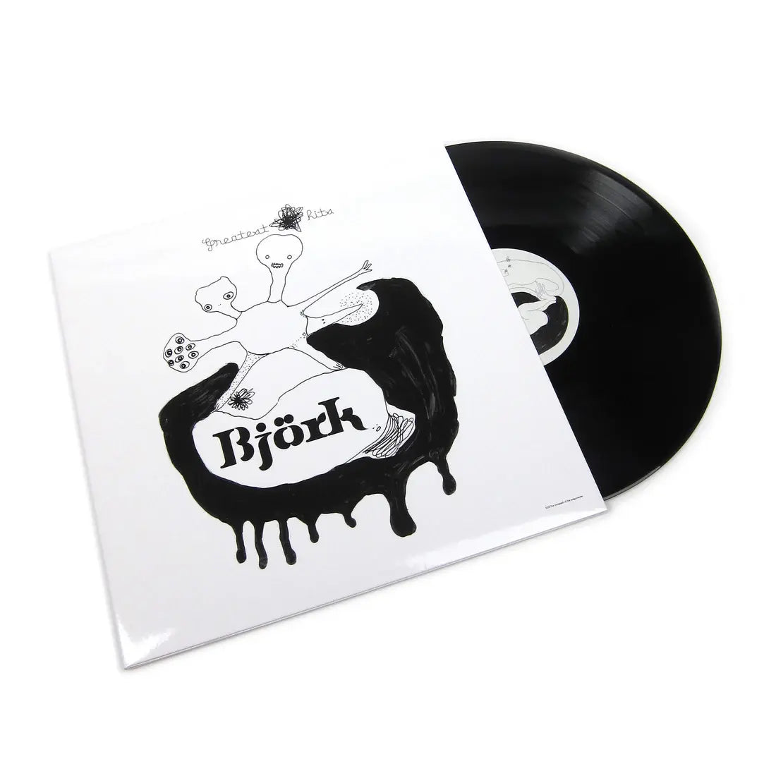 Greatest Hits 2LP by Bjork album artwork