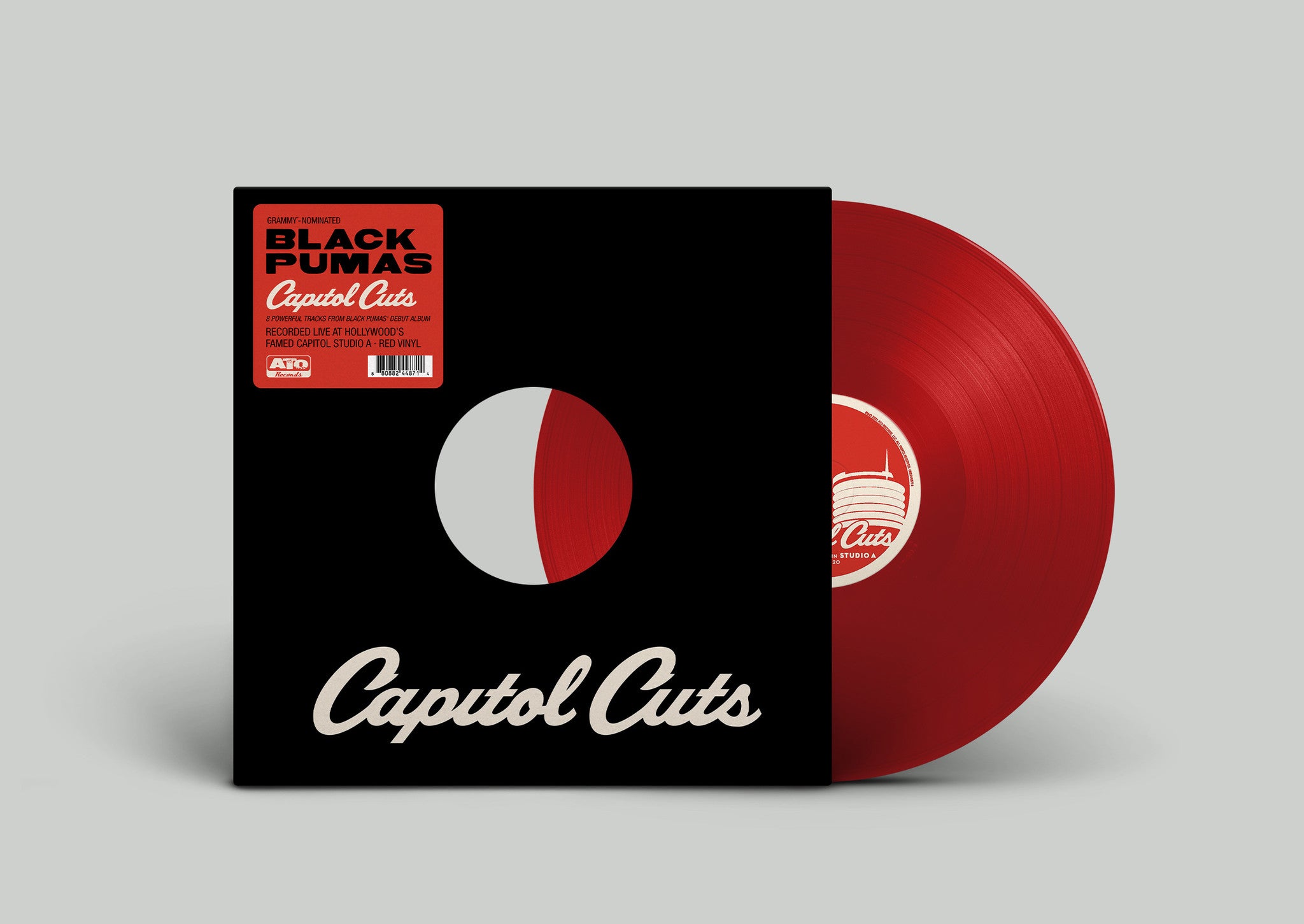 Capitol Cuts Live from Studio A LP by Black Pumas album artwork