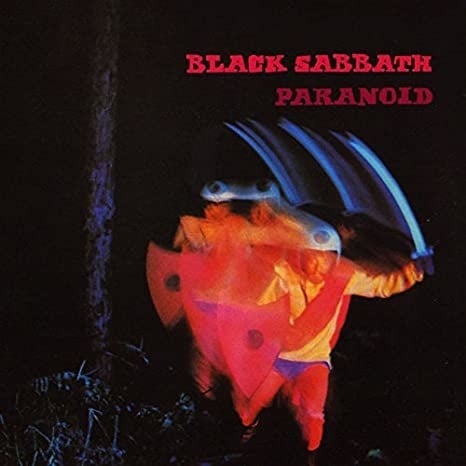 Paranoid LP by Black Sabbath album artwork