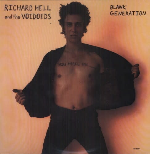 Blank Generation LP by Richard Hell album artwork