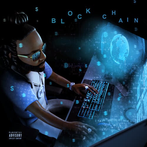 Blockchain LP by Money Man album artwork