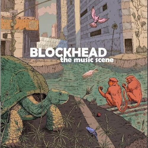 The Music Scene LP by Blockhead album artwork