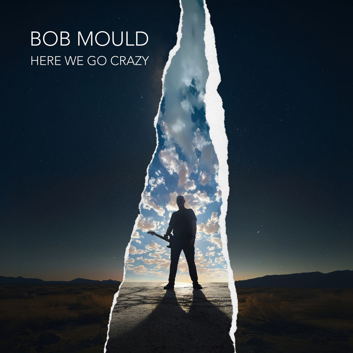 Here We Go Crazy LP by Bob Mould album artwork