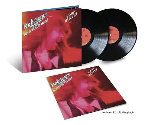 Live Bullet 2LP by Bob Seger & The Silver Bullet Band album artwork